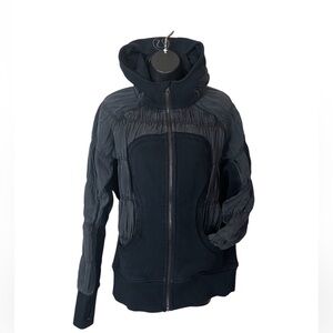 Women's Black Hooded Jacket